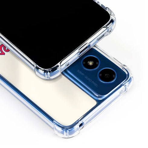 MLB Philadelphia Phillies Road Jersey Moto G 5G (2024) Clear Case